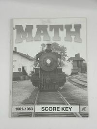 ACE Math Score Key 1061-1063