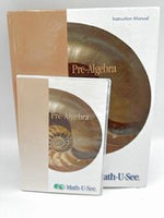 Math U See Pre-Algebra Instructional Manual and DVD Set