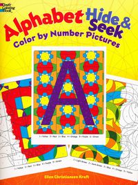 Alphabet: Hide and Seek Color by Number Pictures