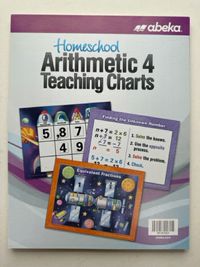 Abeka Homeschool Arithmetic 4 Teaching Charts