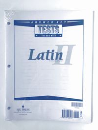 Latin for Christian Schools II: Tests Answer Keys
