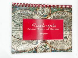 Prescripts Cursive Words and Drawing Scripture