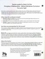 Principles of Mathematics 2 Teacher Guide