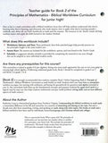 Principles of Mathematics 2 Teacher Guide