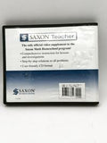 Saxon Teacher Math 7/6 4th Edition Lesson and Test CDs