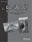 Abeka New World History & Geography Set