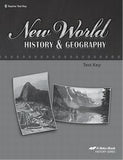 Abeka New World History & Geography Set