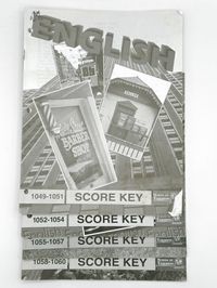 ACE English 6 Score Keys 1049-1060