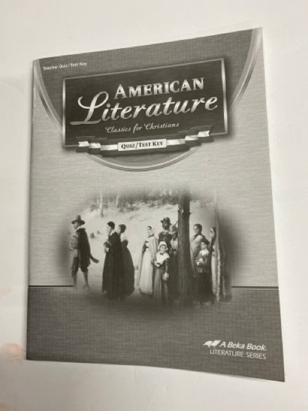 American Literature Test Key