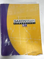 Saxon Math 87 Solutions Manual