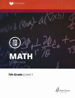 LifePac Math 7 Unit 1