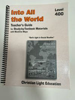 CLP Social Studies 4 Teacher's Guide for Study-by-Textbook Materials with Black