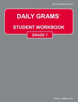 Daily Grams Grade 7 Student