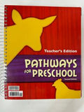 Pathways for Preschool Teacher Edition and Package of Large poster Visuals Set