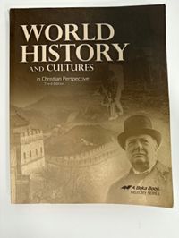 World History and Cultures Student Text