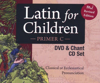 Latin for Children Primer C 3 DVD set & 2 Chant Cds