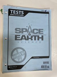 BJU Earth and Space Test Keys