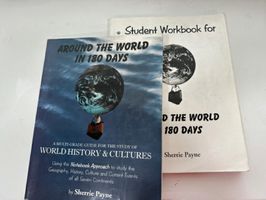 Around the World in 180 Days Textbook and Student Workbook
