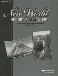 New World History and Geography Quiz Key