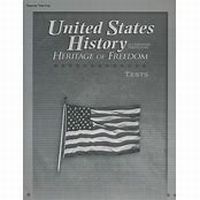 United States History: Heritage of Freedom Test Key