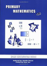 Primary Mathematics 4B Home Instructor's Guide