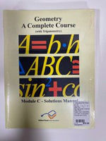 Video Text: Geometry A-C Set: A Complete Course with DVDs