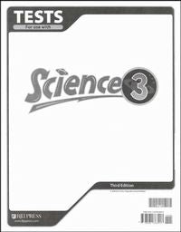 BJU Science 3 Tests 3rd edition