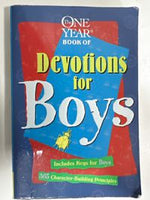 The One Year Book of Devotions for Boys