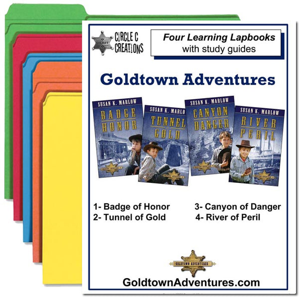 Goldtown Adventures: Four Learning Lapbooks with Study Guides