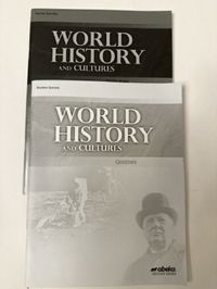Abeka World History and Cultures Quiz Key and Quizzes