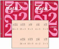 Saxon Math 2 Student Packet