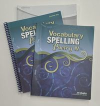 Abeka Vocabulary, Spelling, Poetry IV Set