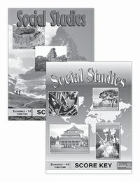 ACE Social Studies Economics Score Keys 1139-1141