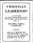 Christian Leadership Teacher's Guide