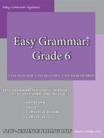 Easy Grammar Grade 6 Teacher's Manuals