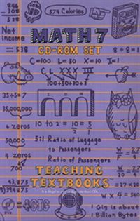 Teaching Textbooks 7 DVD Set
