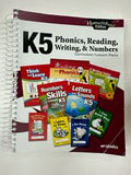 Abeka K5 Phonics, Reading, Writing, & Numbers Curriculum/Lesson Plans