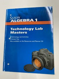 Saxon Algebra I Technology Lab Masters 2009