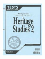 Heritage Studies 2 Tests and Test Keys