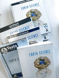 BJU Earth Science Curriculum Complete Set