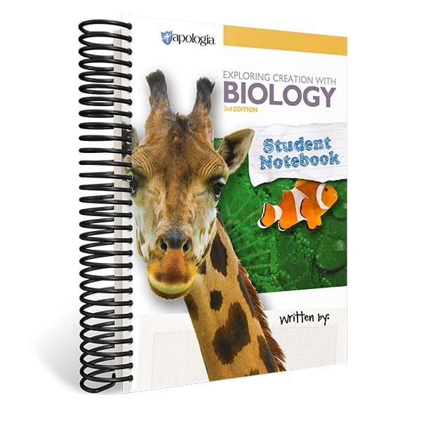 Exploring Creation With Biology Student Notebook 3rd