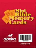 Abeka ABC  Bible Memory Mini Cards
