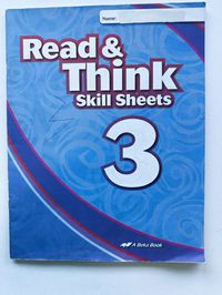 Read & Think Skill Sheets 3