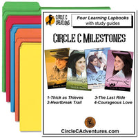 Circle C Milestones Books 1-4:  Four Learning Lapbooks with Study Guides