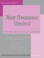 Easy Grammar Grade 5 Teacher's Manuals