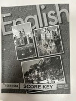 ACE English 1061-1063 Score Key