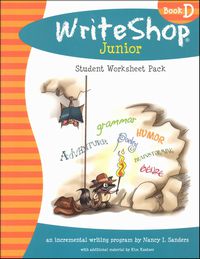 WriteShop Junior D Student Worksheet Pack