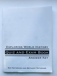 Exploring World History Quiz and Exam Book Answer Key