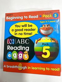 Reading Eggs Beginning to Read Pack 5 Level 2