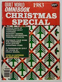 Vintage Quilt World Omnibook Christmas Special 1983 Magazine